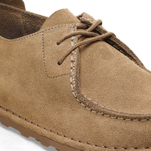 Load image into Gallery viewer, Birkenstock Moccasin Suede Leather Grey Taupe 1034413