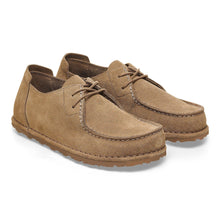 Load image into Gallery viewer, Birkenstock Moccasin Suede Leather Grey Taupe 1034413