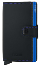 Secrid Mini-Wallet Matte Black Blue