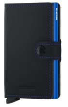 Load image into Gallery viewer, Secrid Mini-Wallet Matte Black Blue