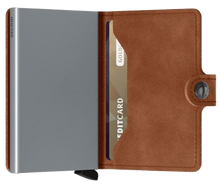 Load image into Gallery viewer, Secrid Mini-Wallet Vintage Cognac Silver