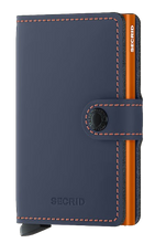 Load image into Gallery viewer, Secrid Mini-Wallet Matte Nightblue Orange