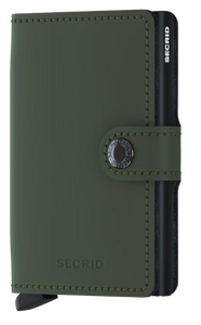 Secrid Mini-Wallet Matte Green Black