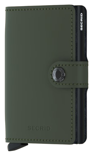 Secrid Mini-Wallet Matte Green Black