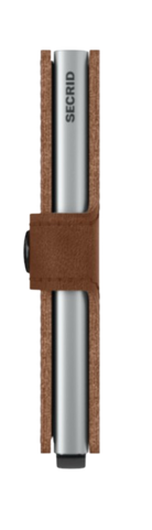 Secrid Mini-Wallet Vintage Cognac Silver