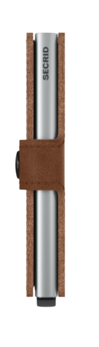 Secrid Mini-Wallet Vintage Cognac Silver
