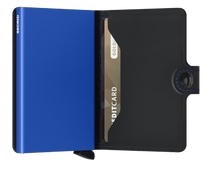 Load image into Gallery viewer, Secrid Mini-Wallet Matte Black Blue