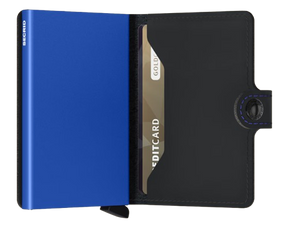 Secrid Mini-Wallet Matte Black Blue