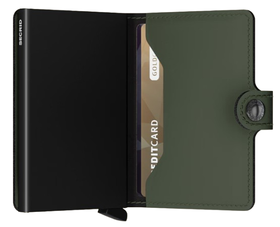 Secrid Mini-Wallet Matte Green Black