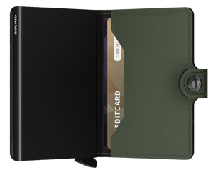Secrid Mini-Wallet Matte Green Black