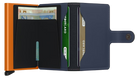 Secrid Mini-Wallet Matte Nightblue Orange