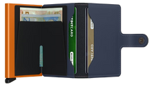 Load image into Gallery viewer, Secrid Mini-Wallet Matte Nightblue Orange