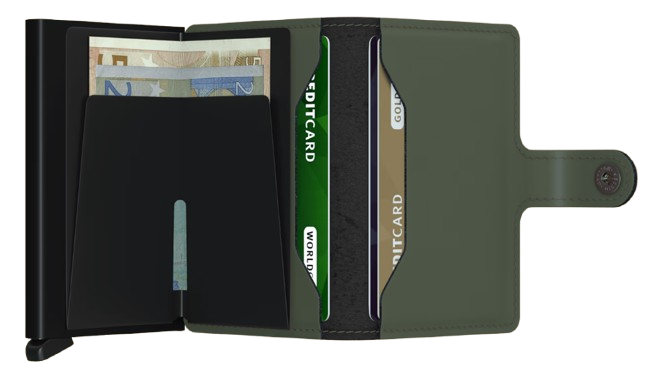 Secrid Mini-Wallet Matte Green Black