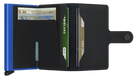 Secrid Mini-Wallet Matte Black Blue