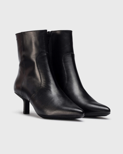Wonders Pointed Toe Ankle Boot Black G-7111 Negro