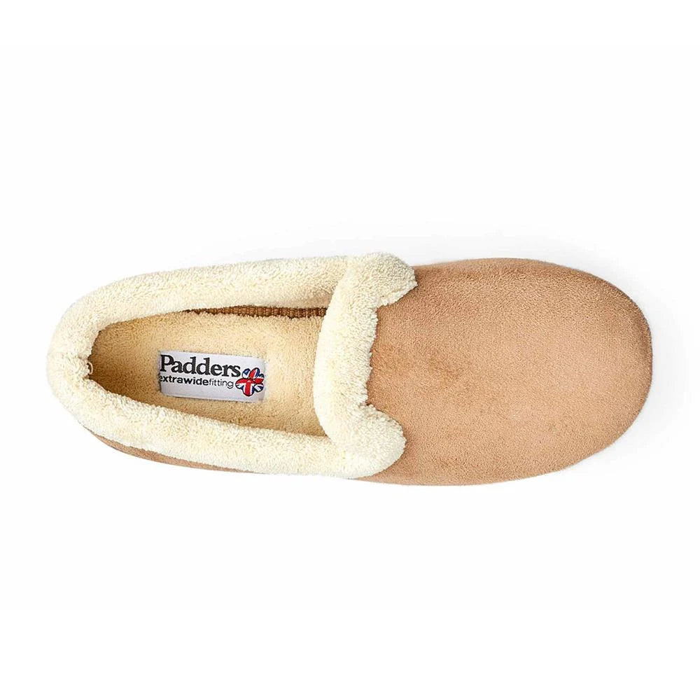 Padders Ladies Slippers Repose Taupe
