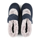 Padders Ladies Bootie Slippers Hush Navy