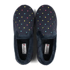Padders Navy with Multi Dots Repose