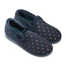 Padders Navy with Multi Dots Repose