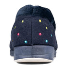Padders Navy with Multi Dots Repose