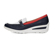 Load image into Gallery viewer, Ara 12-50638-02 Navy/White/Red