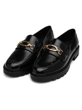 Load image into Gallery viewer, Ara Navy Blue Patent Leather Loafer 12-11219-14