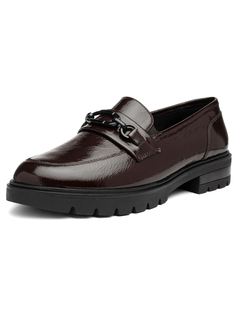 Ara Burgundy Leather Loafer 12-11219-19