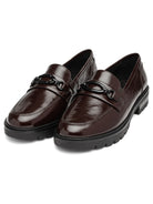 Ara Burgundy Leather Loafer 12-11219-19
