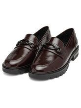 Load image into Gallery viewer, Ara Burgundy Leather Loafer 12-11219-19