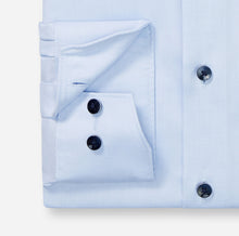 Load image into Gallery viewer, Olymp Button Down Blue Shirt 1216 84 10