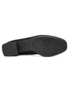 Ara Black Block Heel H Fit Pumps 12-20423-11