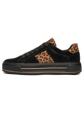 Load image into Gallery viewer, Ara Canberra Wide Fit Black Trainers 12-23004-01