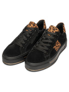Ara Canberra Wide Fit Black Trainers 12-23004-01