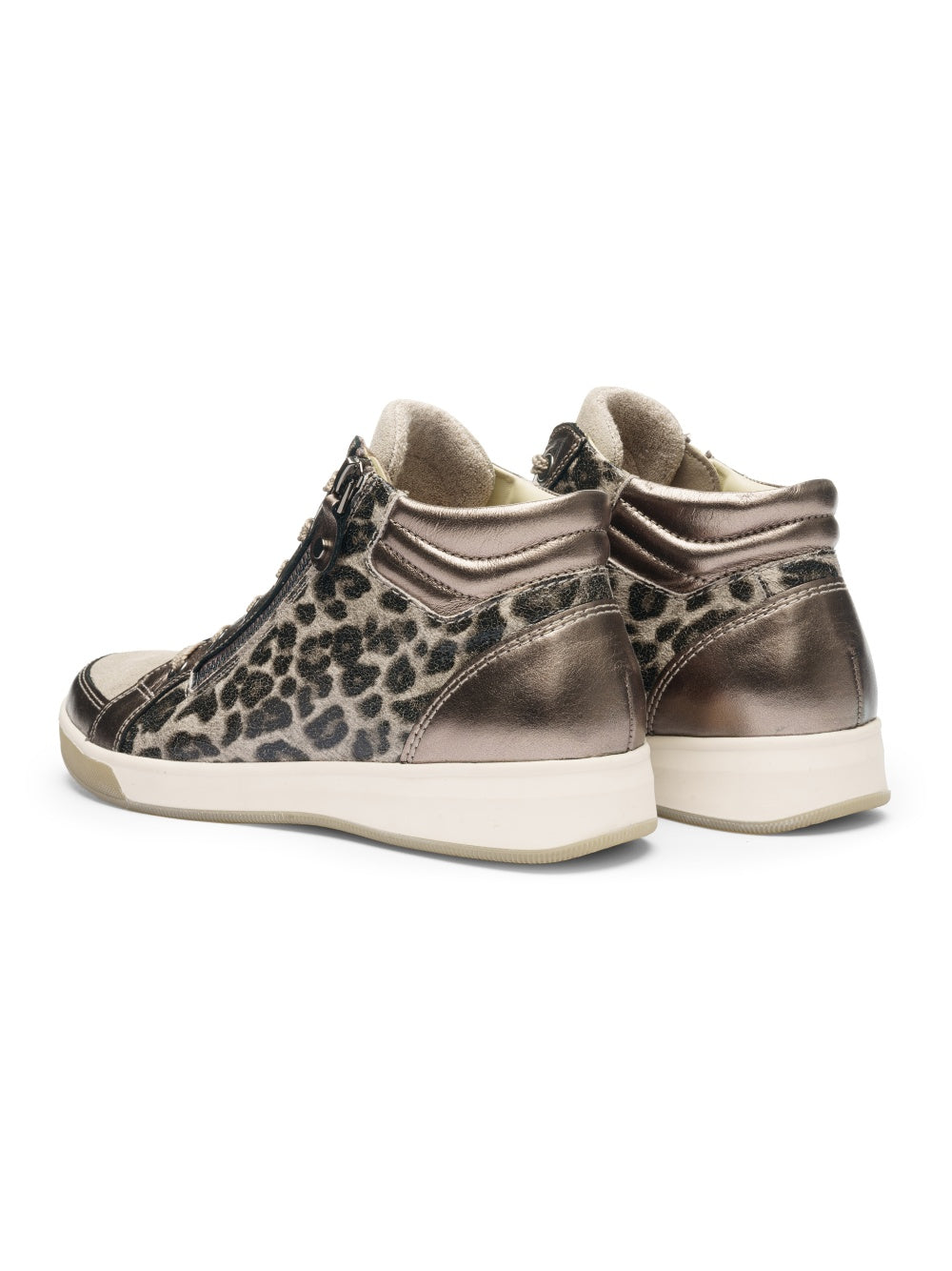 Ara Rom Leopard Beige Boots 12-24499-36