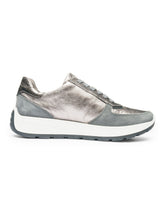 Load image into Gallery viewer, Ara New York Wide Trainers Grey 12-25112-11