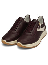 Load image into Gallery viewer, Ara New York Wide Trainers Burgundy 12-25112-18