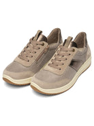 Ara Osaka Beige Trainer 12-25532-15