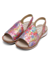 Load image into Gallery viewer, Ara Low Wedge Floral Sandals 29005 23