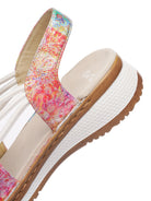 Ara Low Wedge Floral Sandals 29005 23
