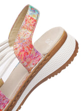 Load image into Gallery viewer, Ara Low Wedge Floral Sandals 29005 23