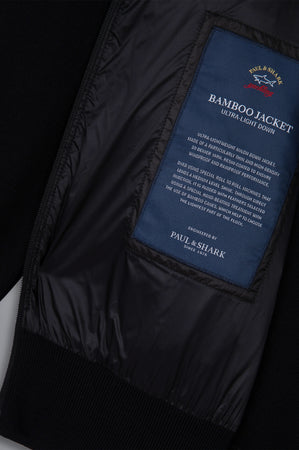 Paul&Shark 12311223 050 | Durable 12 Gauge Technical Wool Rainproof Hybrid in Navy