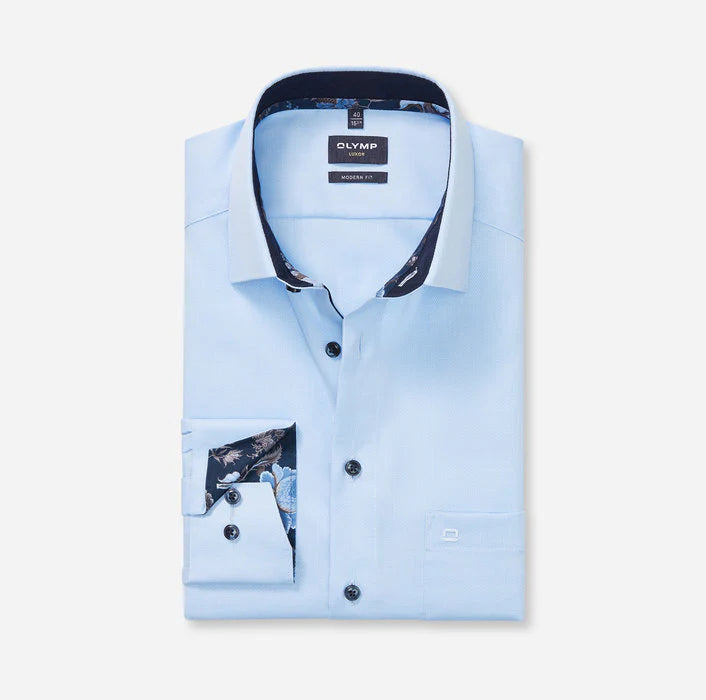 Olymp Blue Shirt 1240 84 11