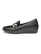 Ara H Fit Black Slip On Shoe 12-50609-01