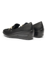 Load image into Gallery viewer, Ara H Fit Black Slip On Shoe 12-50609-01