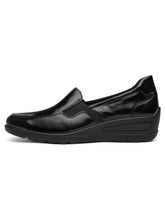 Load image into Gallery viewer, Ara Zuerich H Fit Black Patent Shoes 12-50613-01