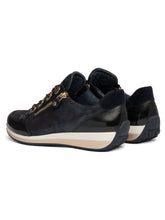 Load image into Gallery viewer, Ara Osaka Navy H Fit Trainers 12-64587-16