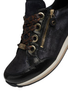 Ara Osaka Navy H Fit Trainers 12-64587-16