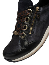Load image into Gallery viewer, Ara Osaka Navy H Fit Trainers 12-64587-16