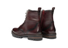 Ara Burgundy Leather Ankle Boots 12-11260 19