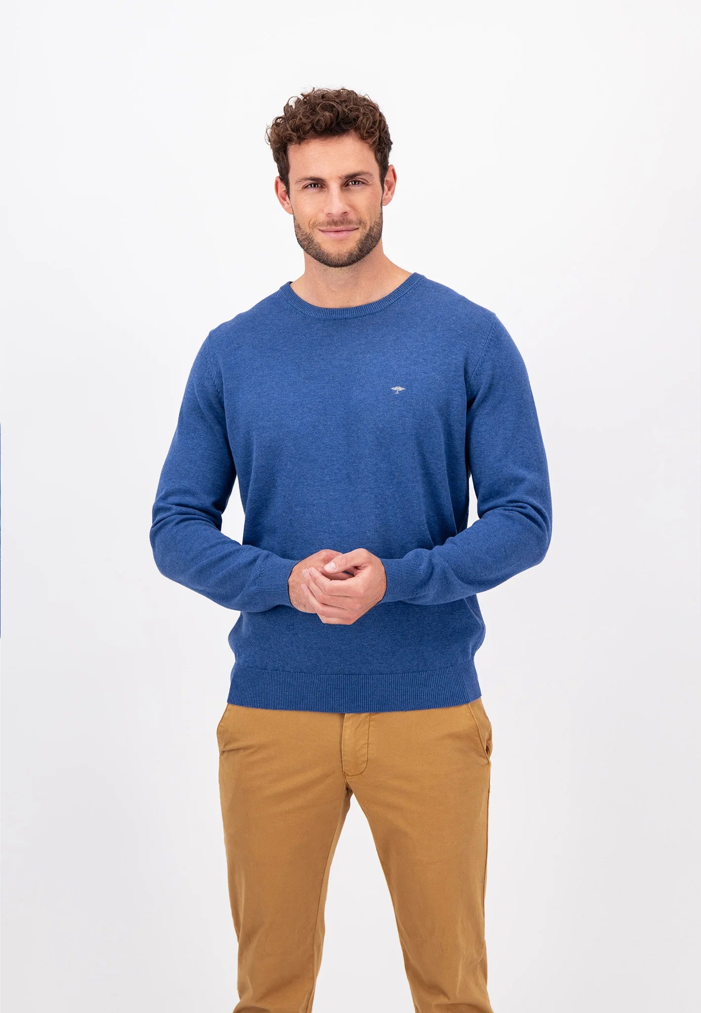 Fynch hatton pullover superfine cotton deals